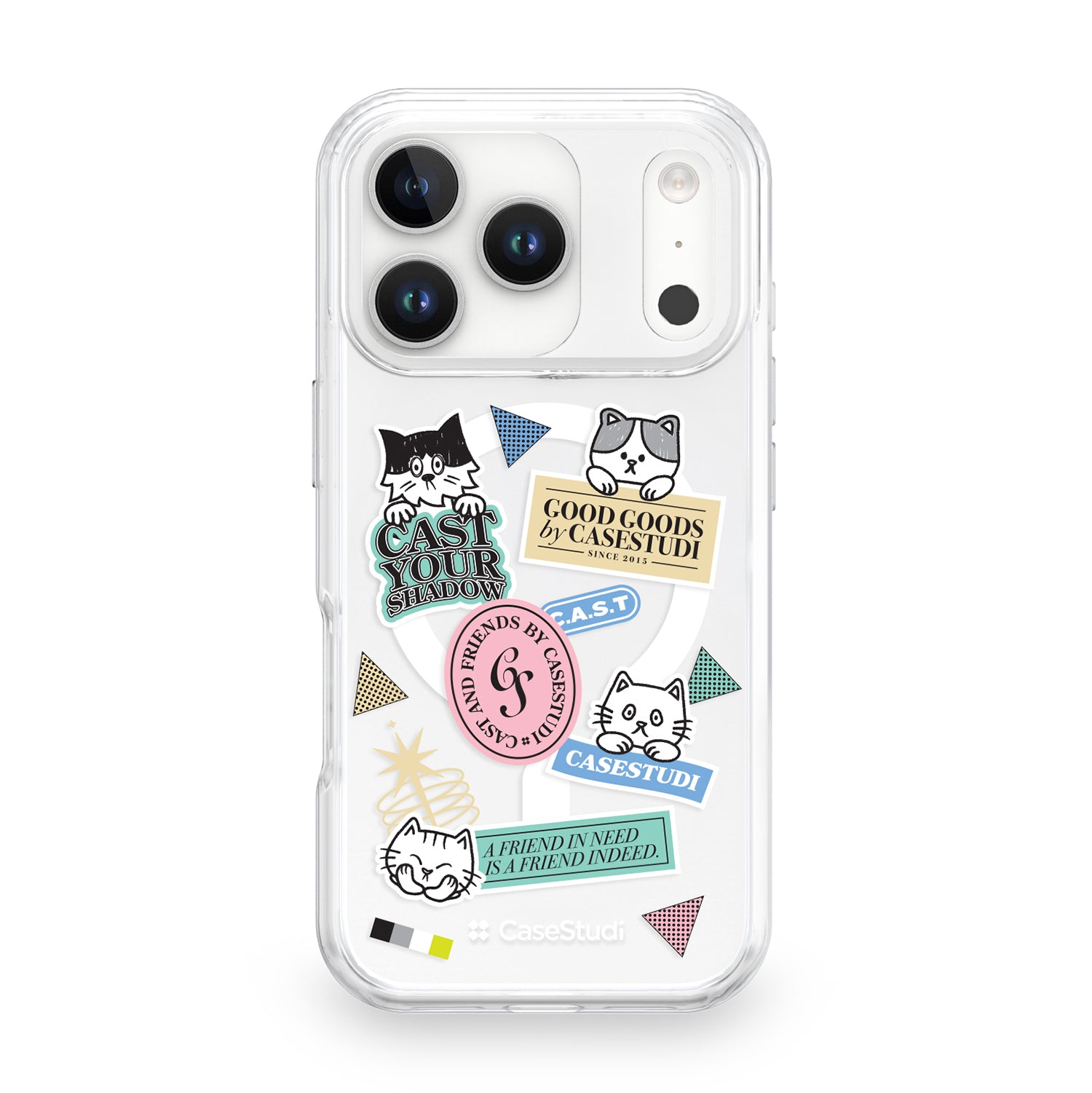 CAST CASE (STICKERS) FOR IPHONE 17 PRO