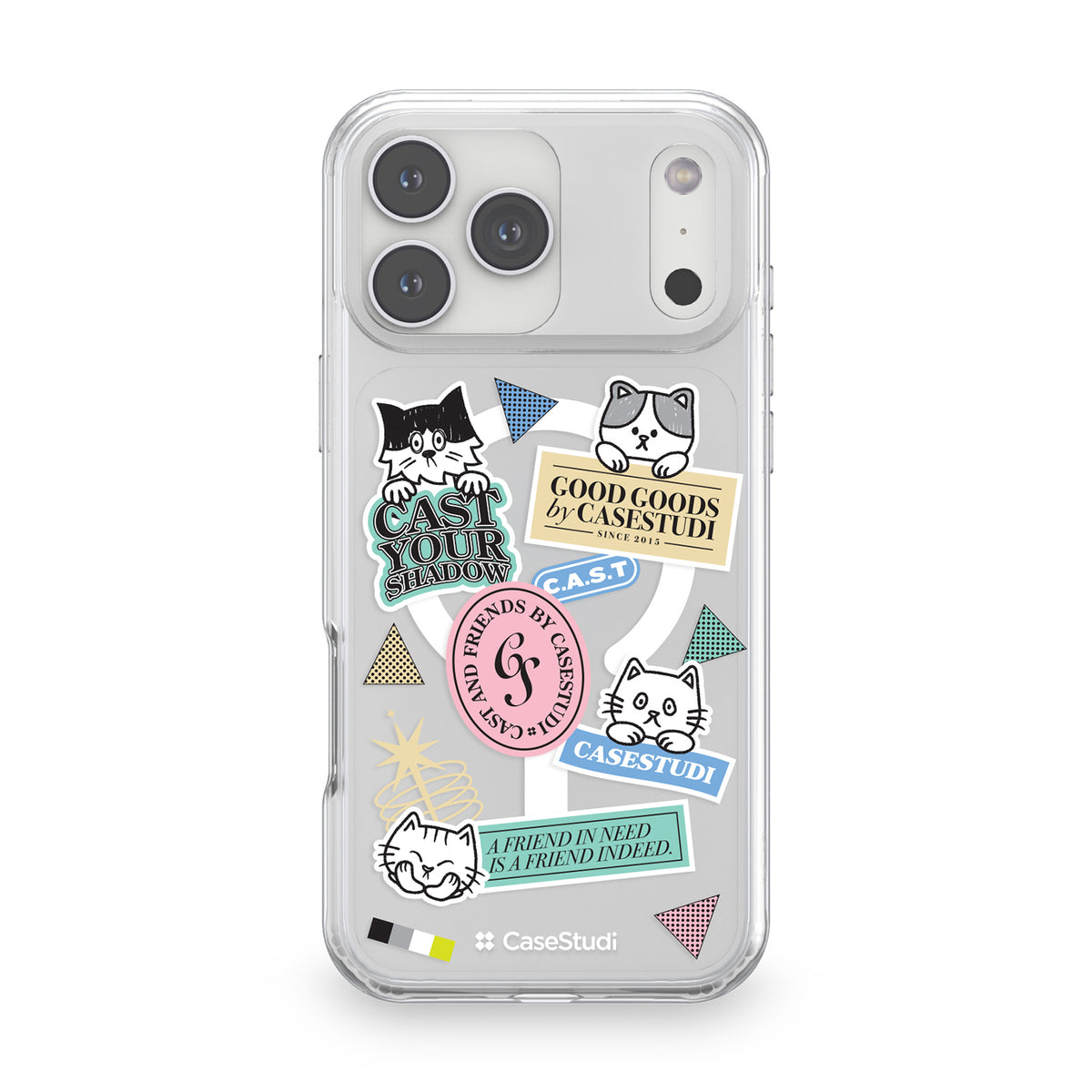 CAST CASE (STICKERS) FOR IPHONE 17 PRO MAX
