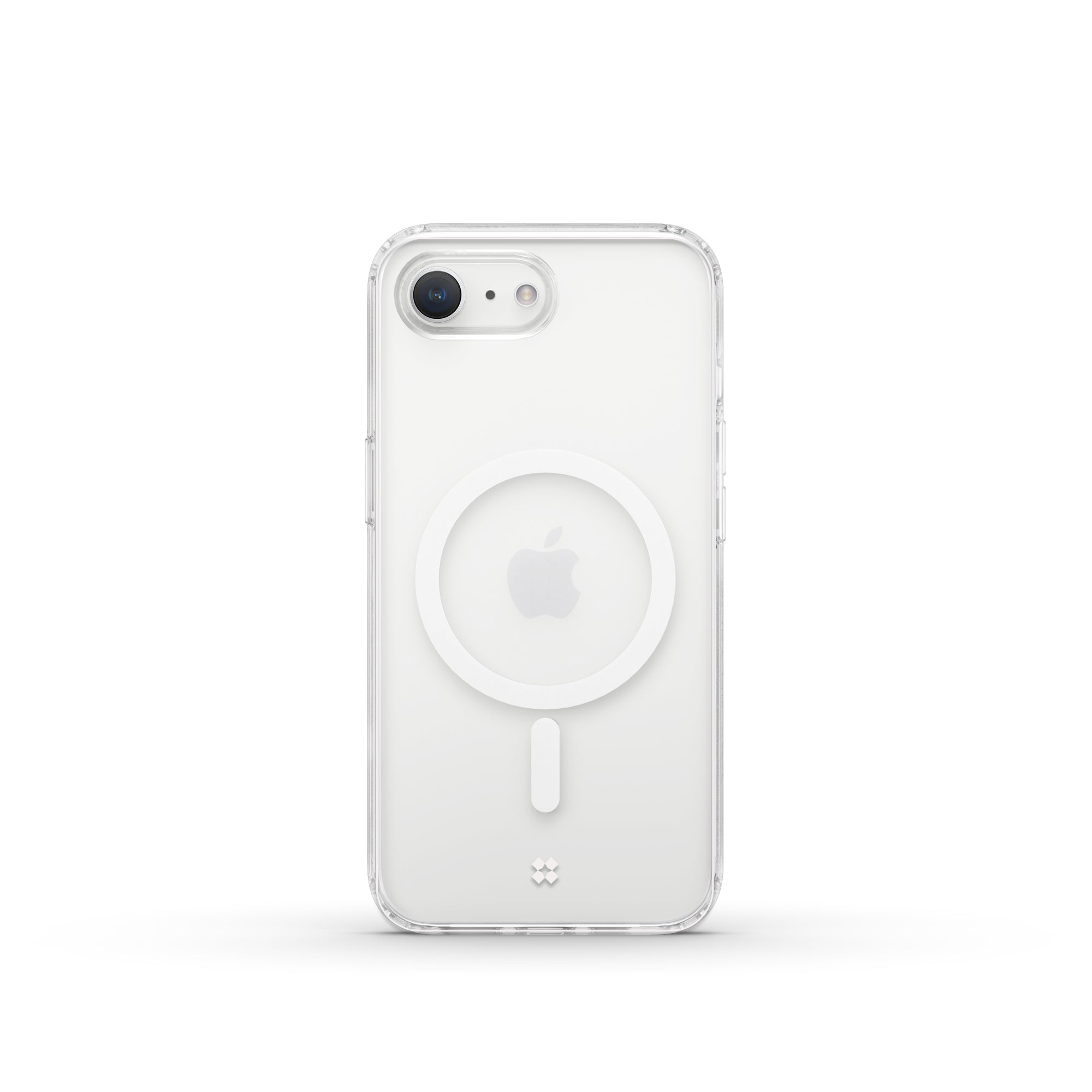 Casestudi 16e Explorer Case showcasing its sleek, transparent back design. A minimalist and durable clear case that highlights the phone’s original look while providing reliable protection.