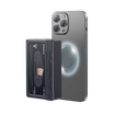 Casestudi Flashtape 10000mAh Power Bank with MagSafe Wireless Charging, Retro-Inspired Cassette Tape Design.