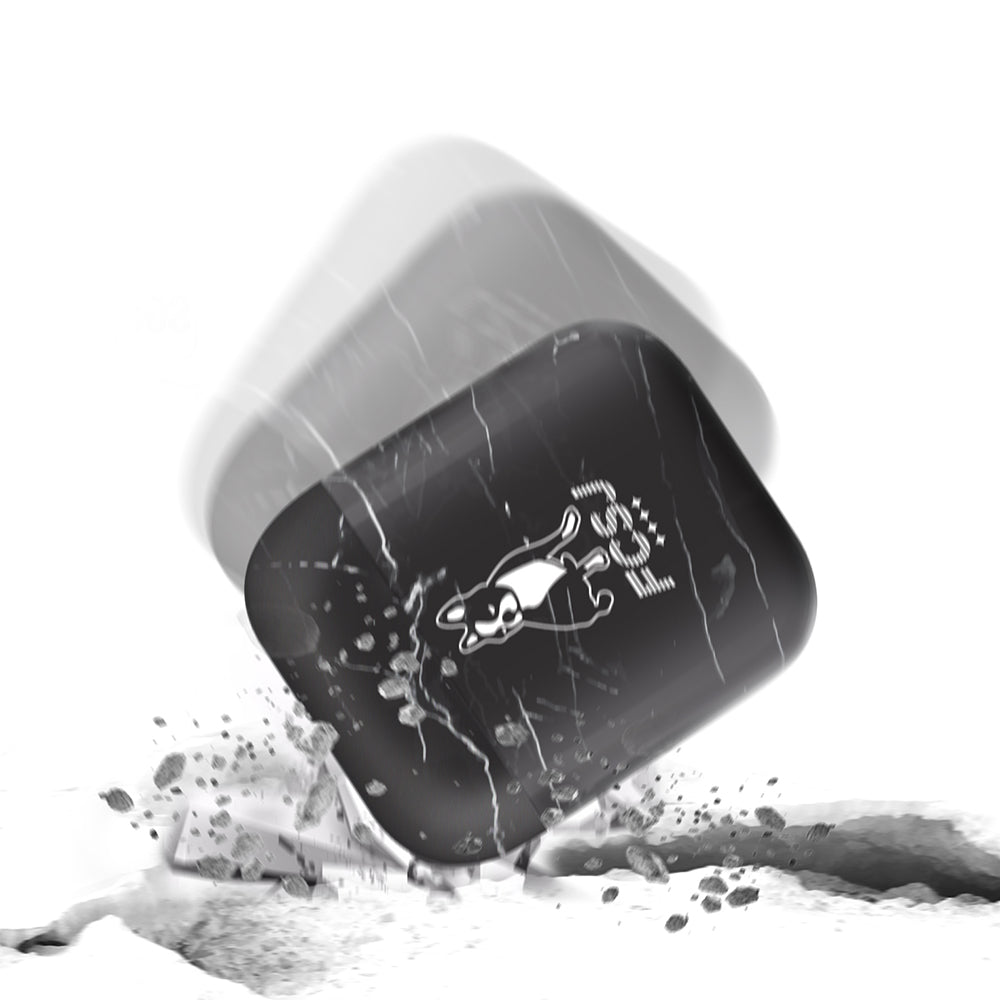 CASESTUDI X SOCCER JUNKY AIRPODS CASE: FCSJ MARBLE BLACK
