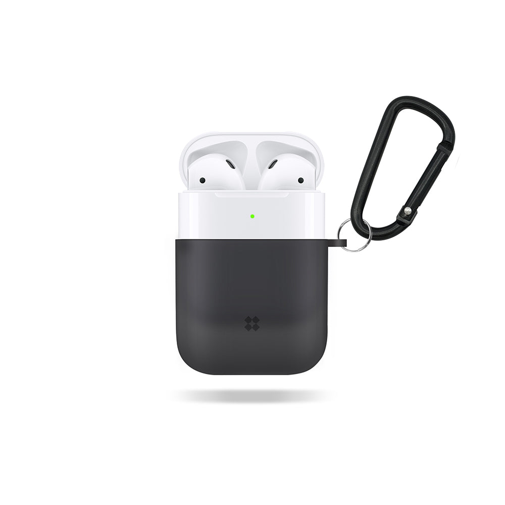 AIRPODS EXPLORER CASE: CHARCOAL BLACK