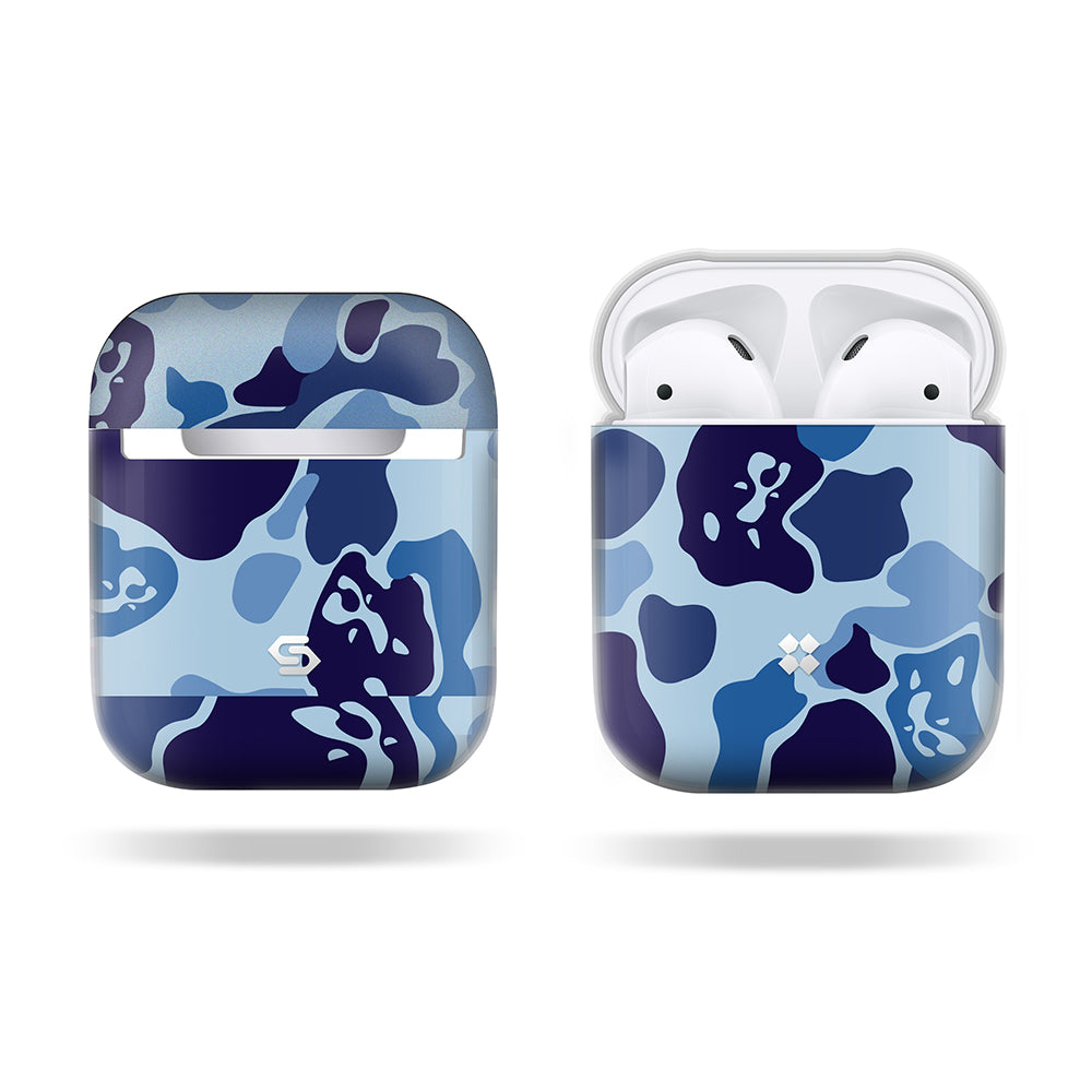 CASESTUDI X SOCCER JUNKY AIRPODS ケース: FCSJ ダックハント ネイビー