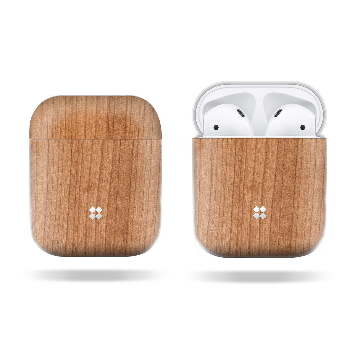 AIRPODS PRISMART CASE: WOOD CAMEL