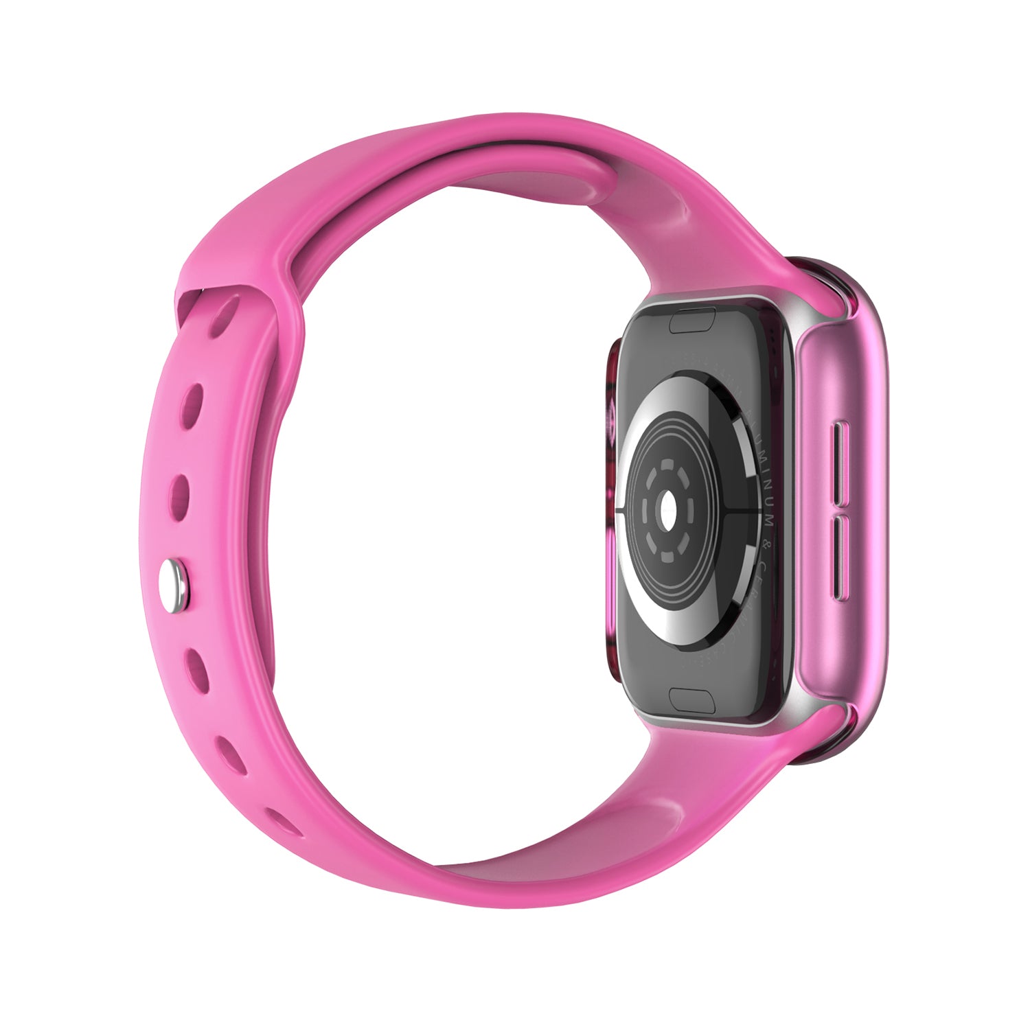 APPLE WATCH (44mm) EXPLORERケース: ショッキングピンク シリーズ6/5/4/SE