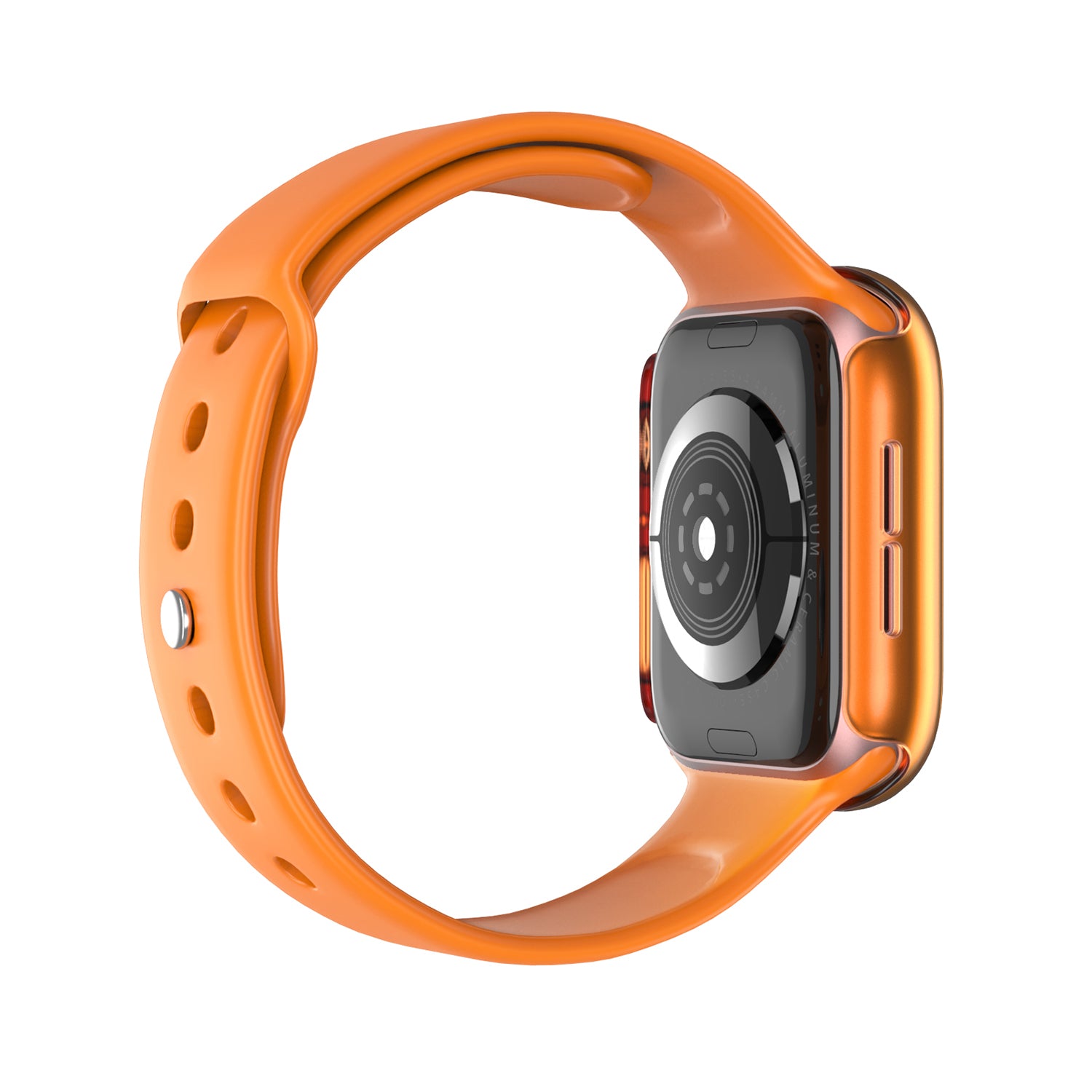APPLE WATCH (44mm) EXPLORER CASE: SHOCKING ORANGE Series 6/5/4/SE