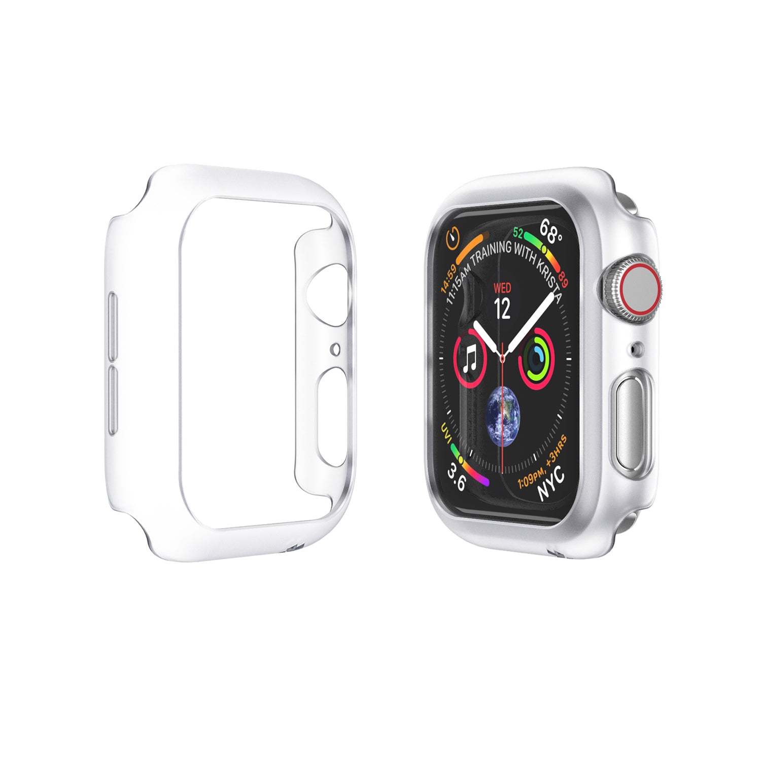 APPLE WATCH (40mm) EXPLORER CASE: PEARL WHITE Series 6/5/4/SE