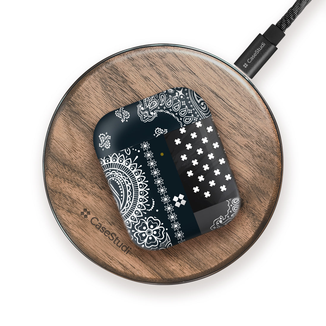 AIRPODS プリスマートケース: ペイズリーブラック