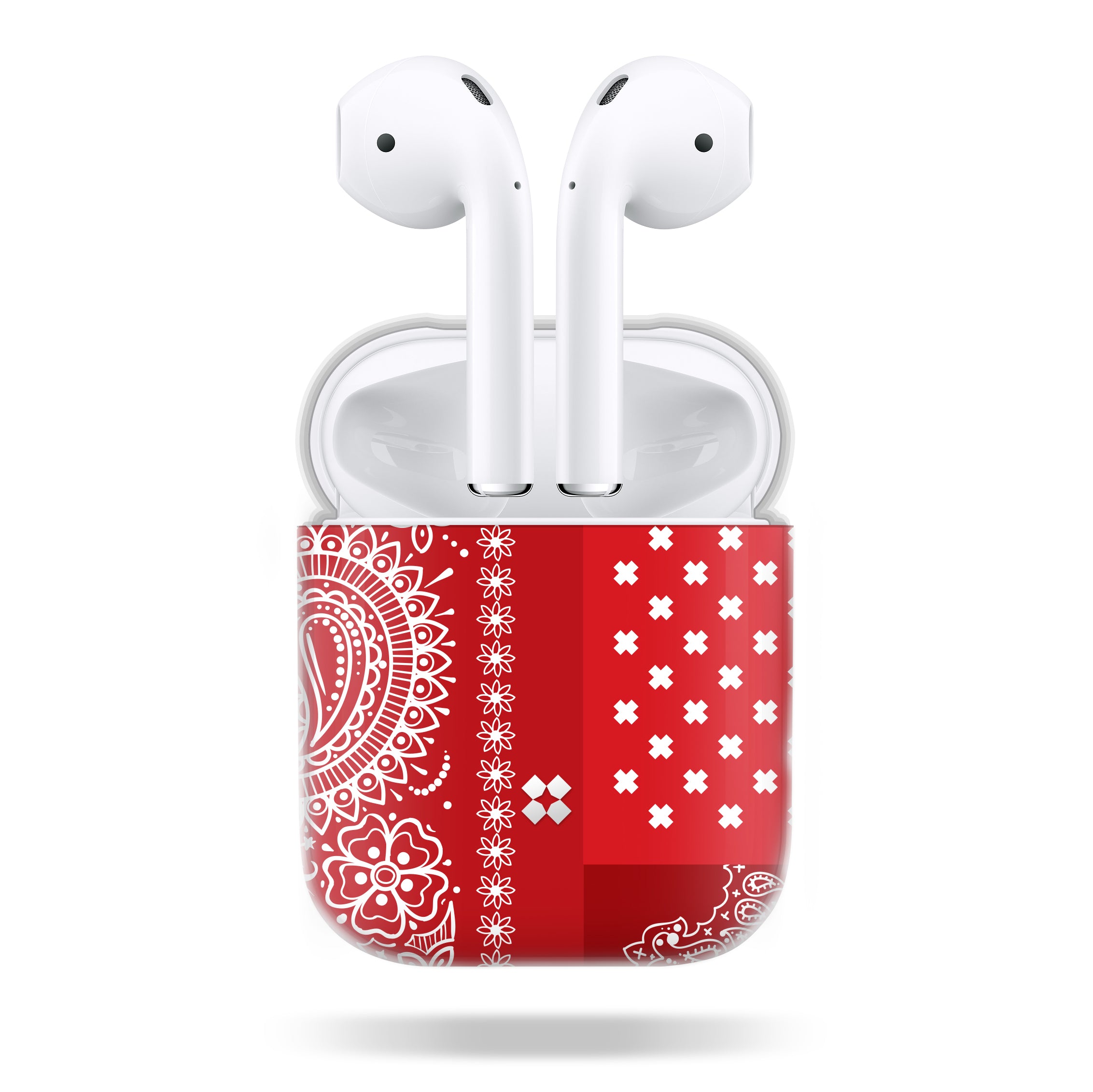 AIRPODS PRISMART 保護殼：佩斯利紅