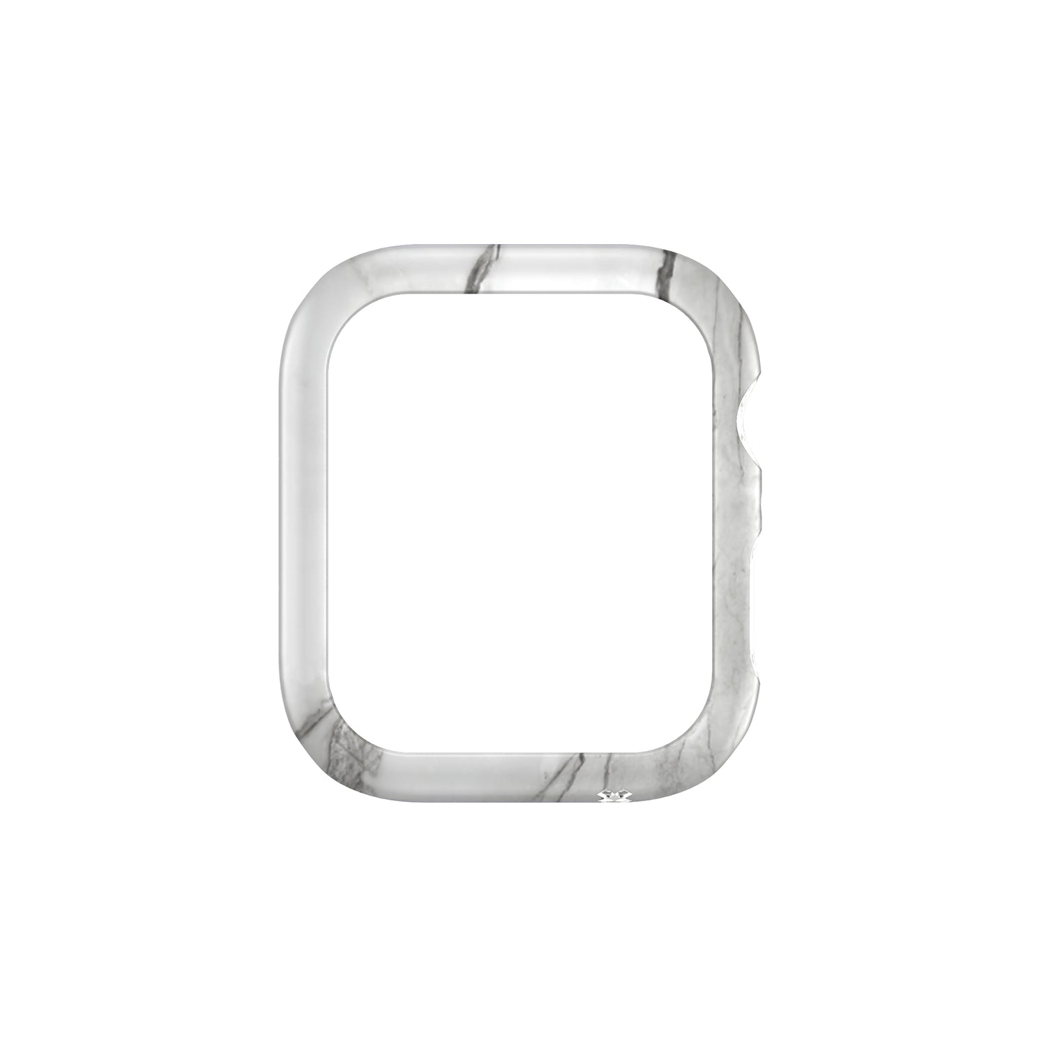 APPLE WATCH (40mm) PRISMARTケース: マーブルホワイト シリーズ6/5/4/SE