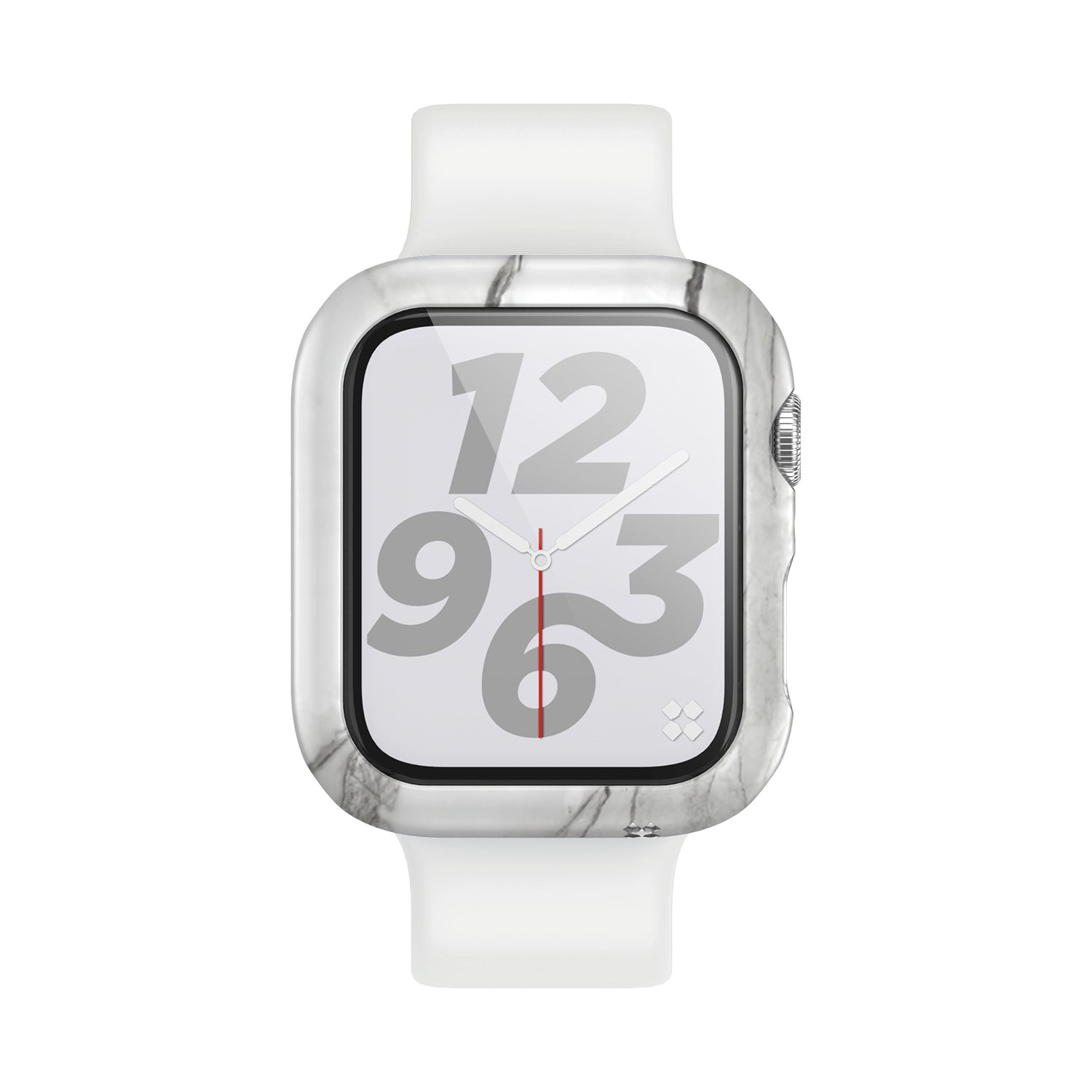 APPLE WATCH (40mm) PRISMARTケース: マーブルホワイト シリーズ6/5/4/SE