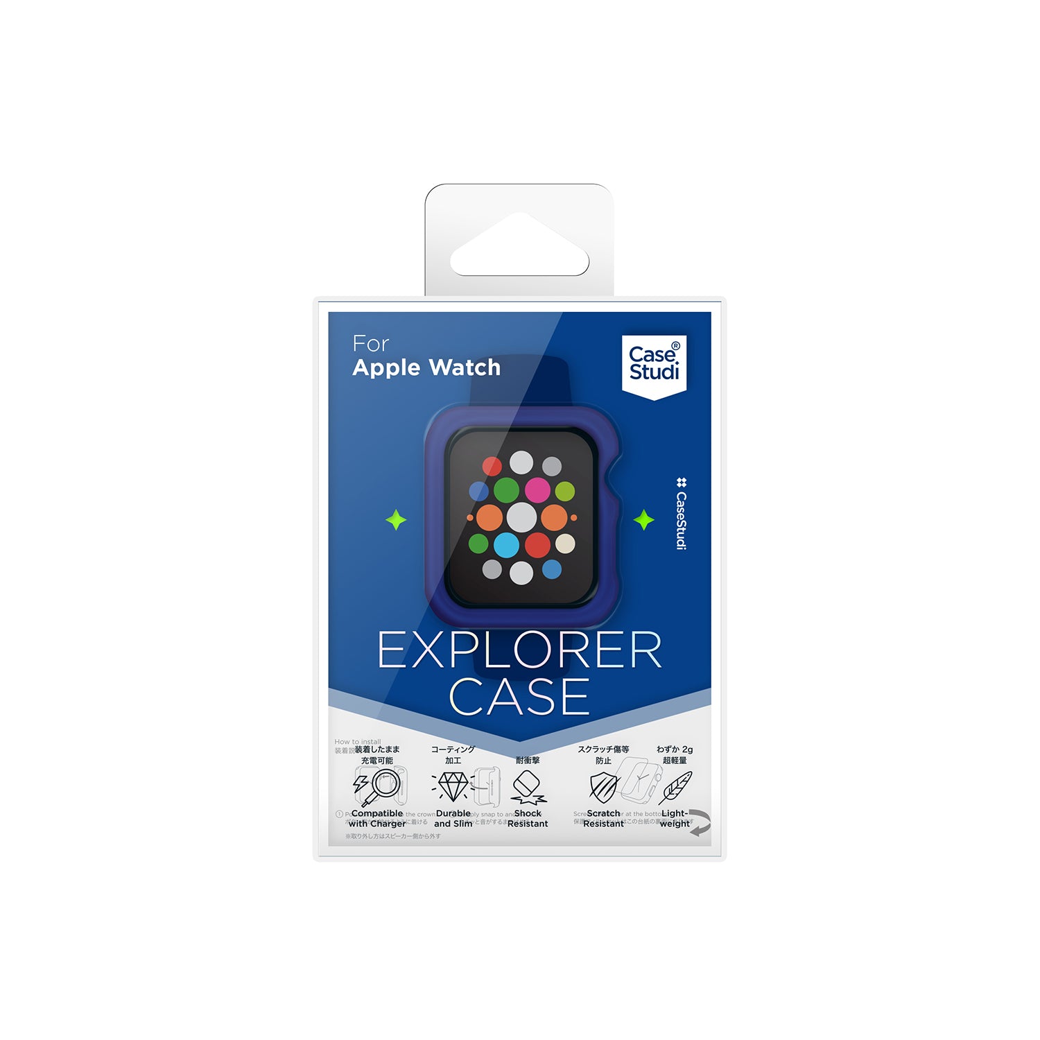 APPLE WATCH (40mm) EXPLORER ケース: インディゴ シリーズ 6/5/4/SE