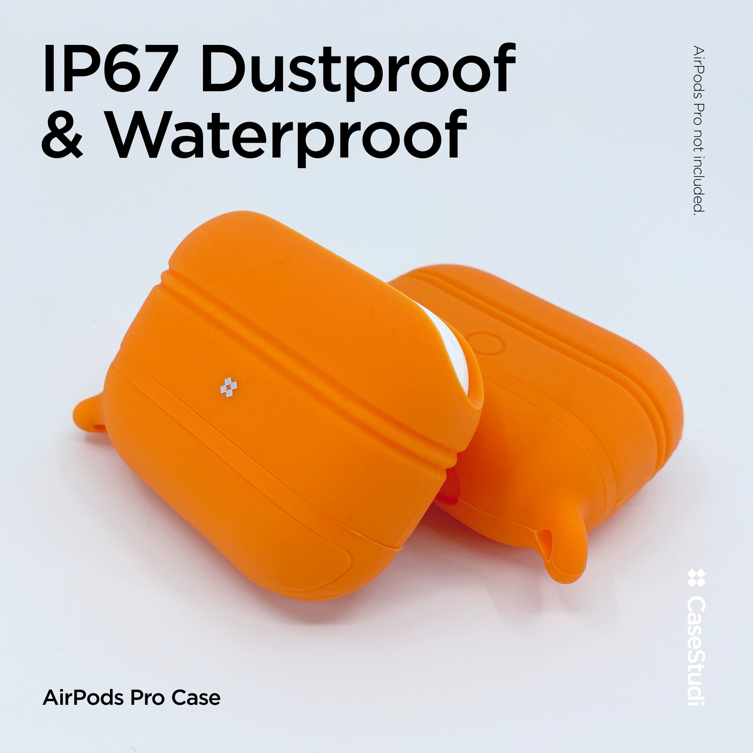 AIRPODS PRO WATERPROOF CASE: ORANGE