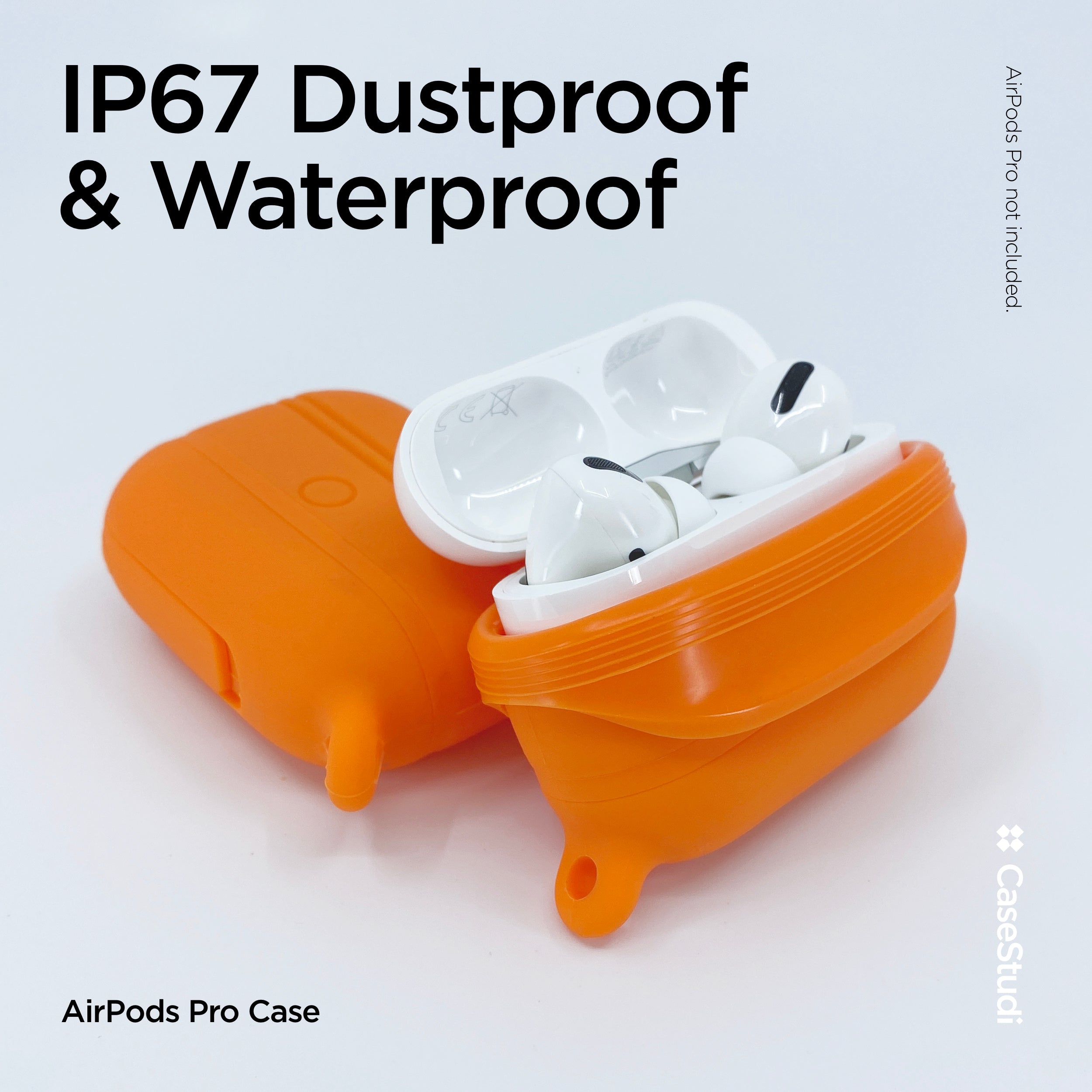 AIRPODS PRO WATERPROOF CASE: ORANGE