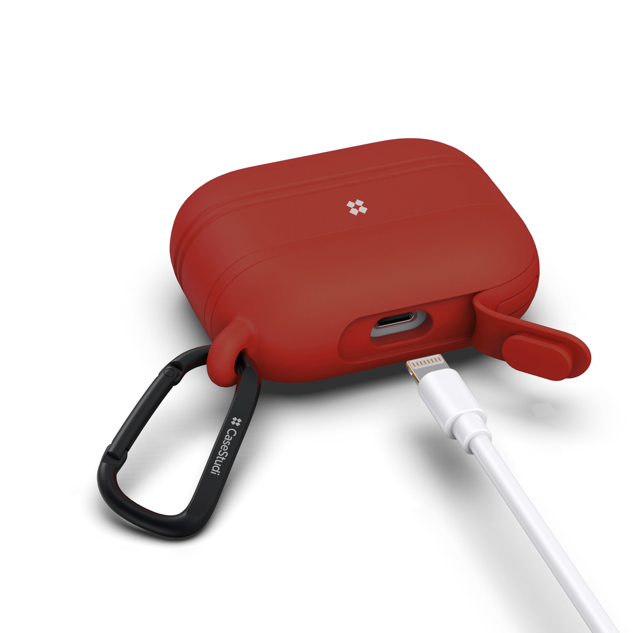 AIRPODS PRO 1/2 WATERPROOF CASE: RED