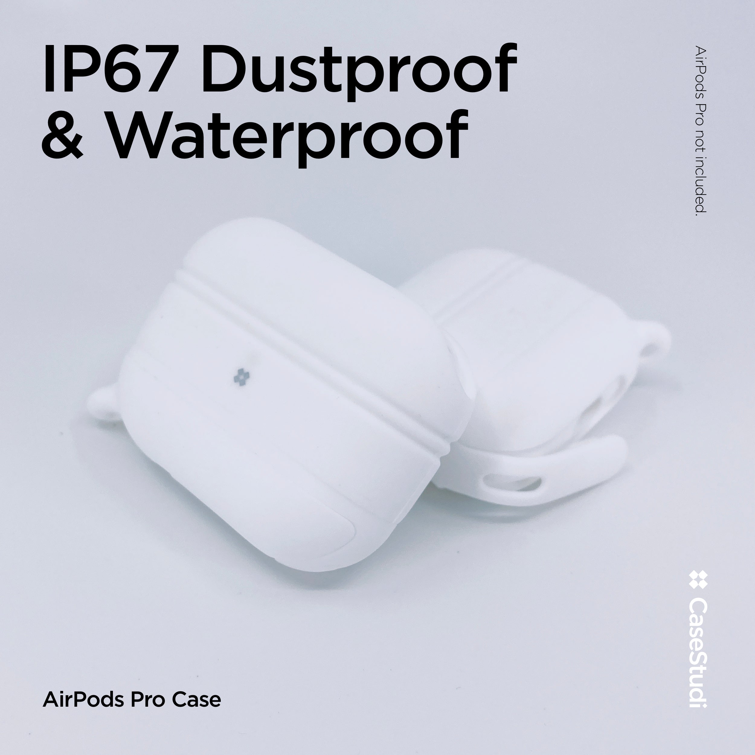 AIRPODS PRO WATERPROOF CASE: WHITE