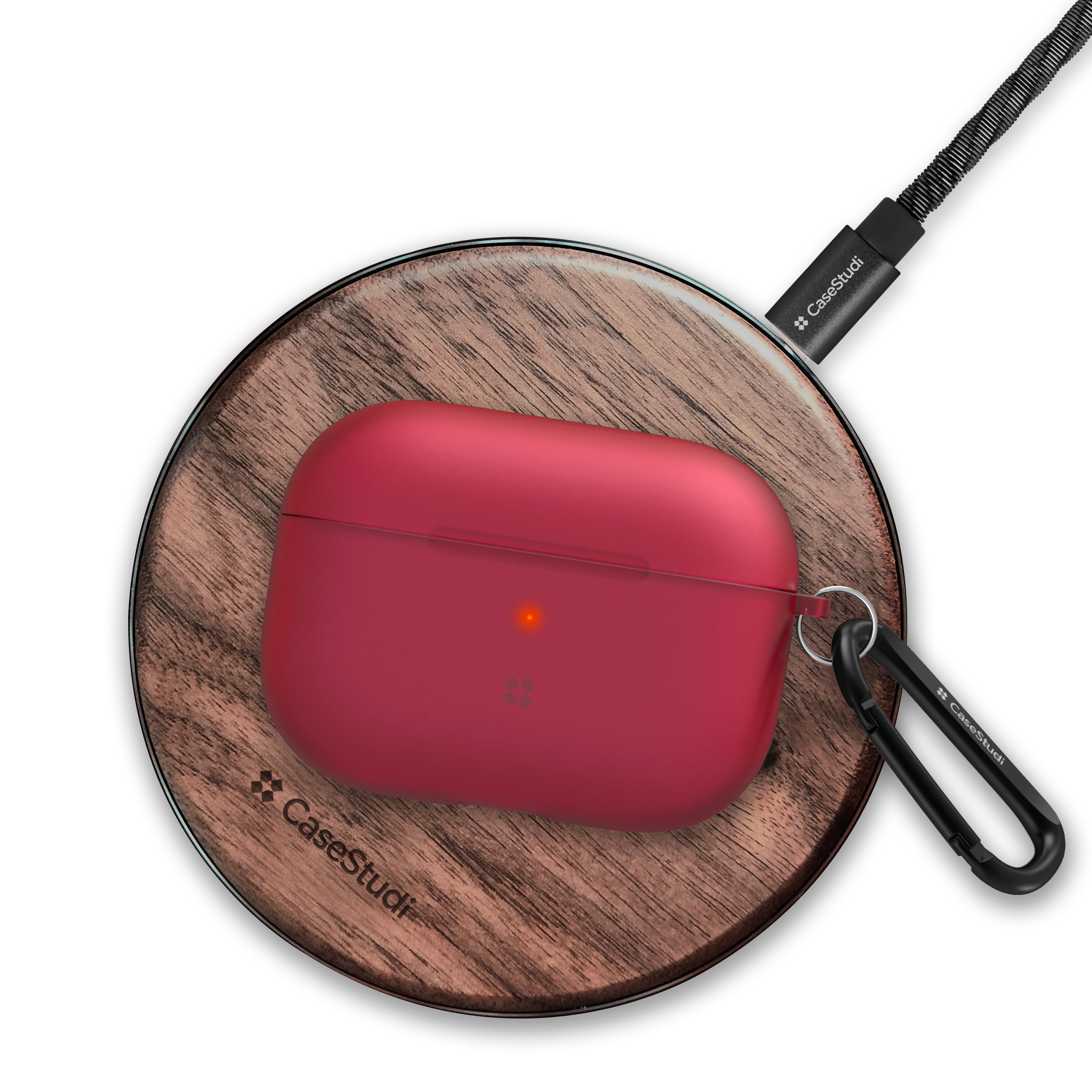 AIRPODS PRO EXPLORER 保護殼：紅色