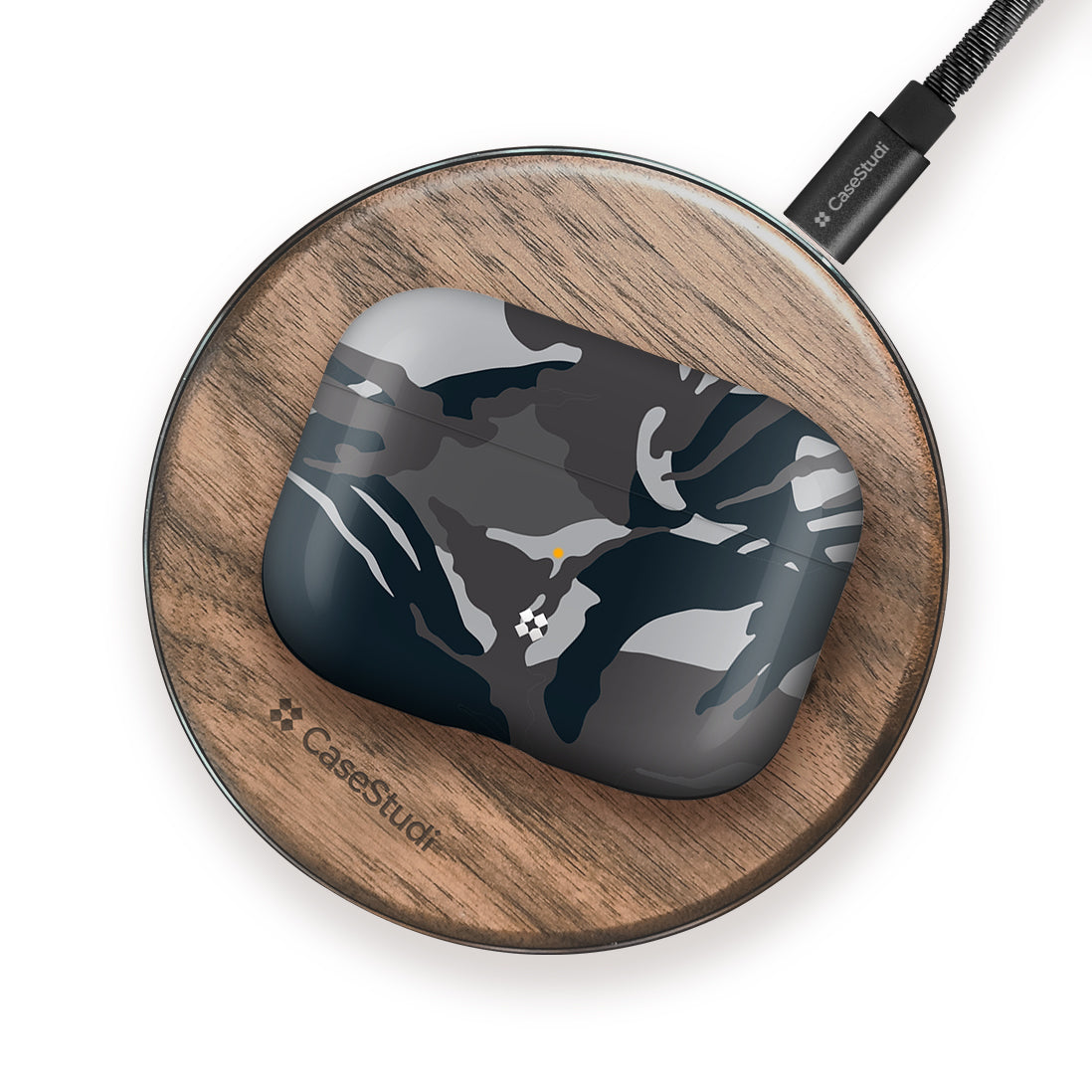 AIRPODS PRO PRISMART 保護殼：迷彩黑色