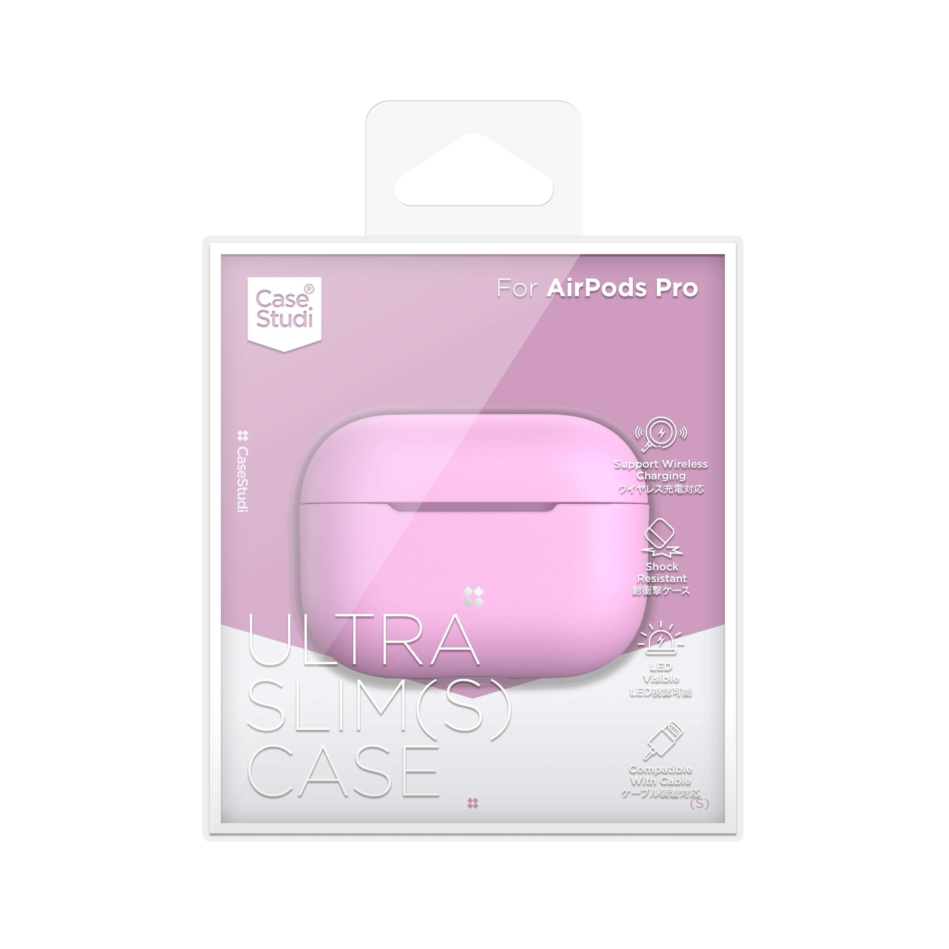 AIRPODS PRO ULTRA-SLIM (S) CASE: PINK