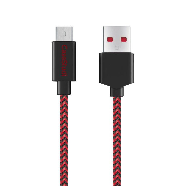 MICRO USB CABLE: BALLISTIC BLACK 1M