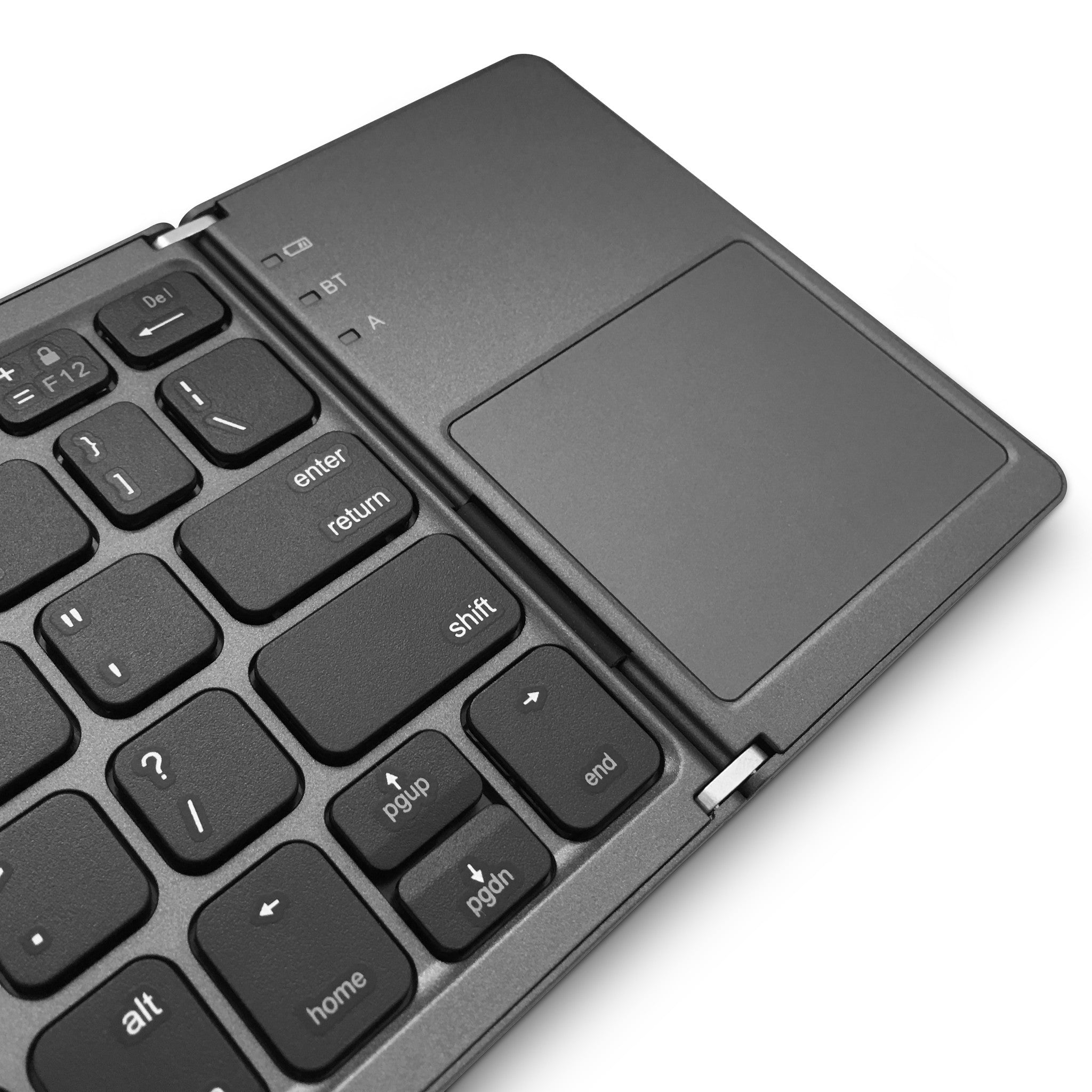 FOLDBOARD TOUCH: FOLDING KEYBOARD WITH TOUCHPAD (BLACK)