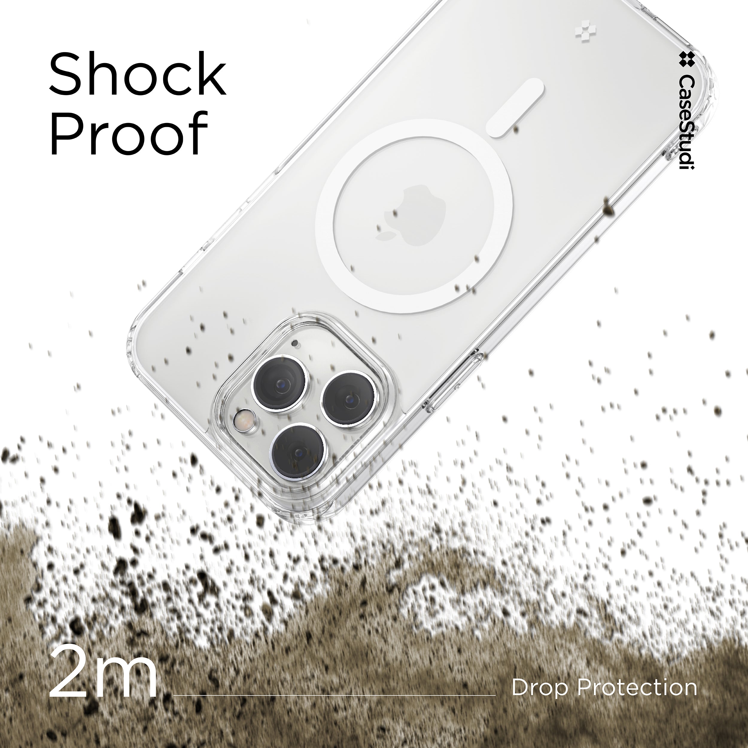 iPhone 14 Pro / Pro Max / 14 / 14 Plus Case: Explorer Clear (MagSafe)