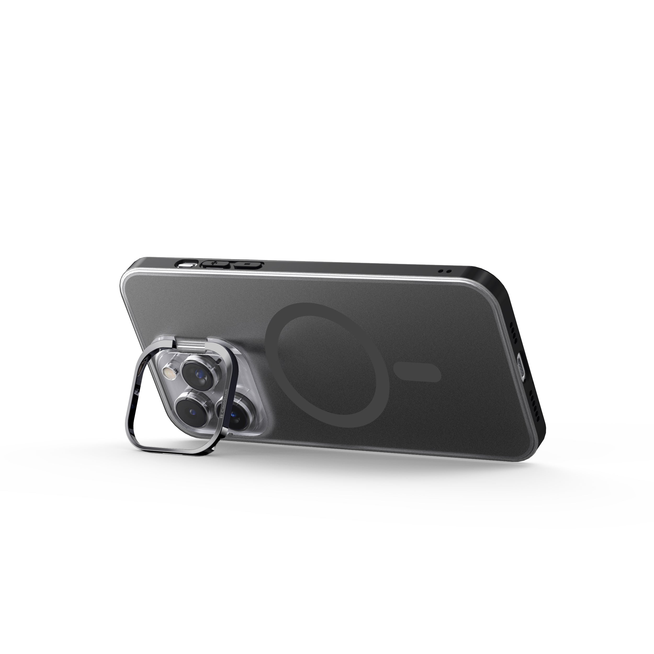 iPhone 14 Pro / Pro Max / 14 / 14 Plus Case: Ring+ Black (MagSafe)