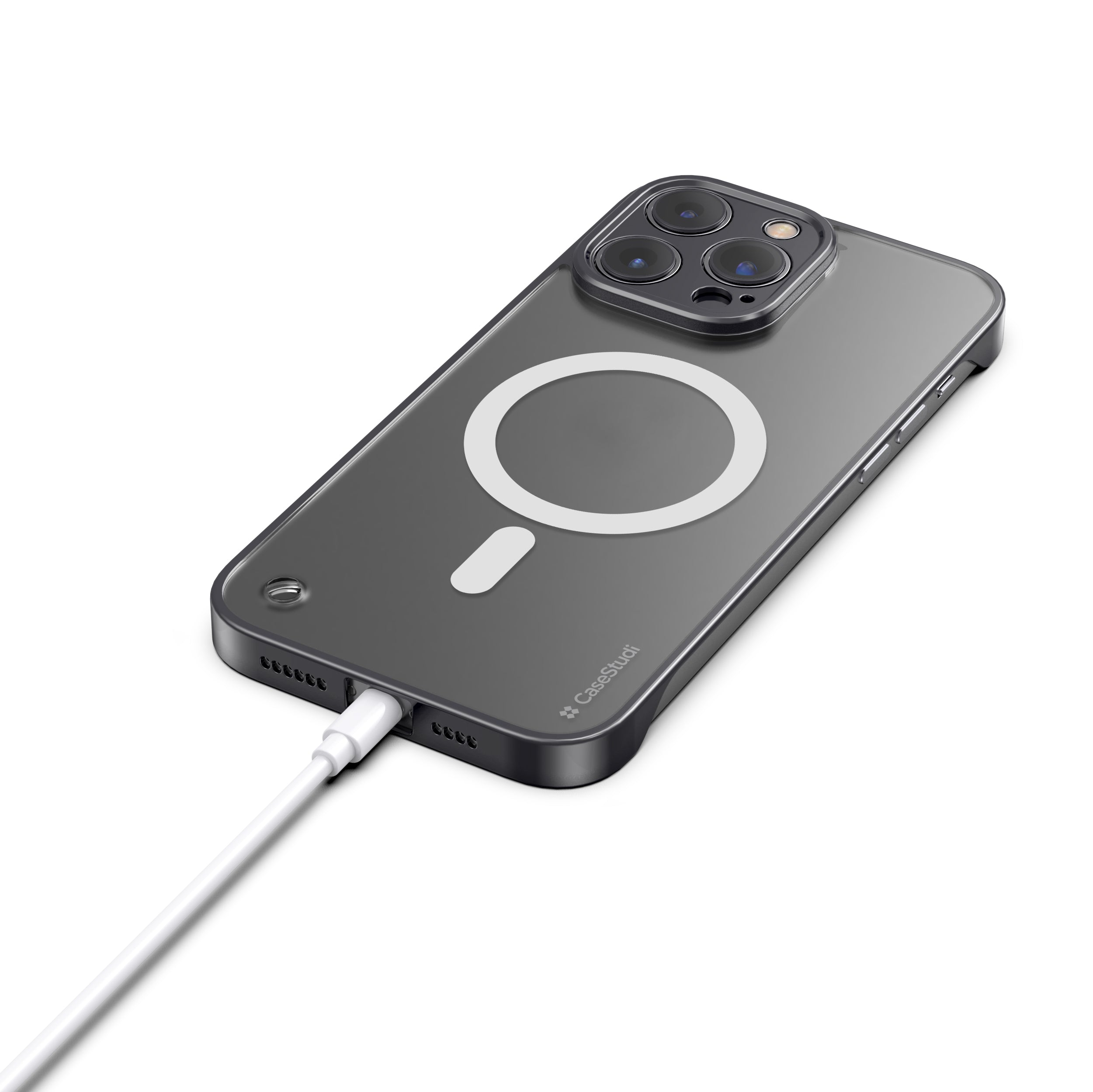 iPhone 14 Pro / Pro Max / 14 / 14 Plus ケース: ULS ブラック (MagSafe)