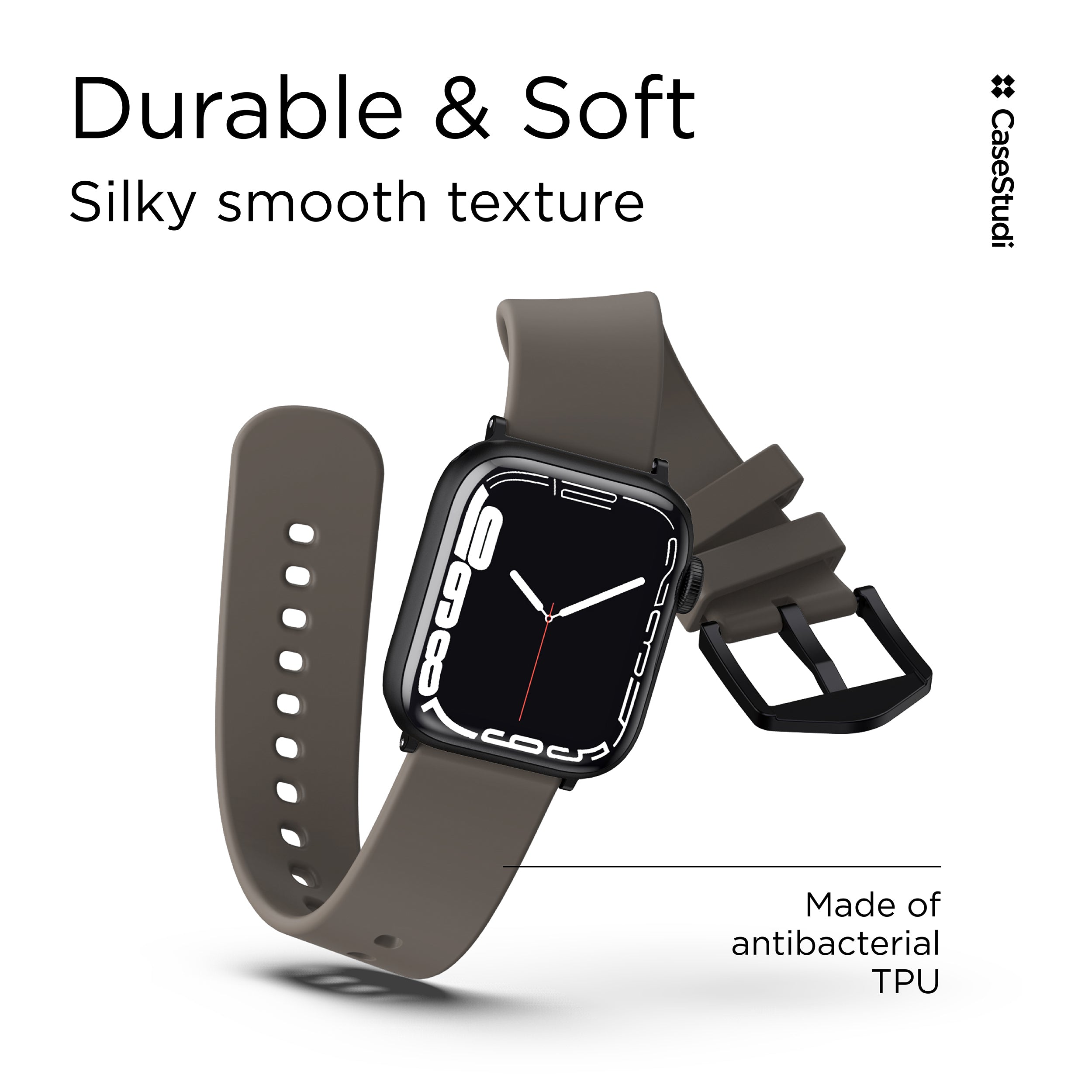 APPLE WATCH シリーズ 7/6/5/4/3/SE ULS バンド: カーキ
