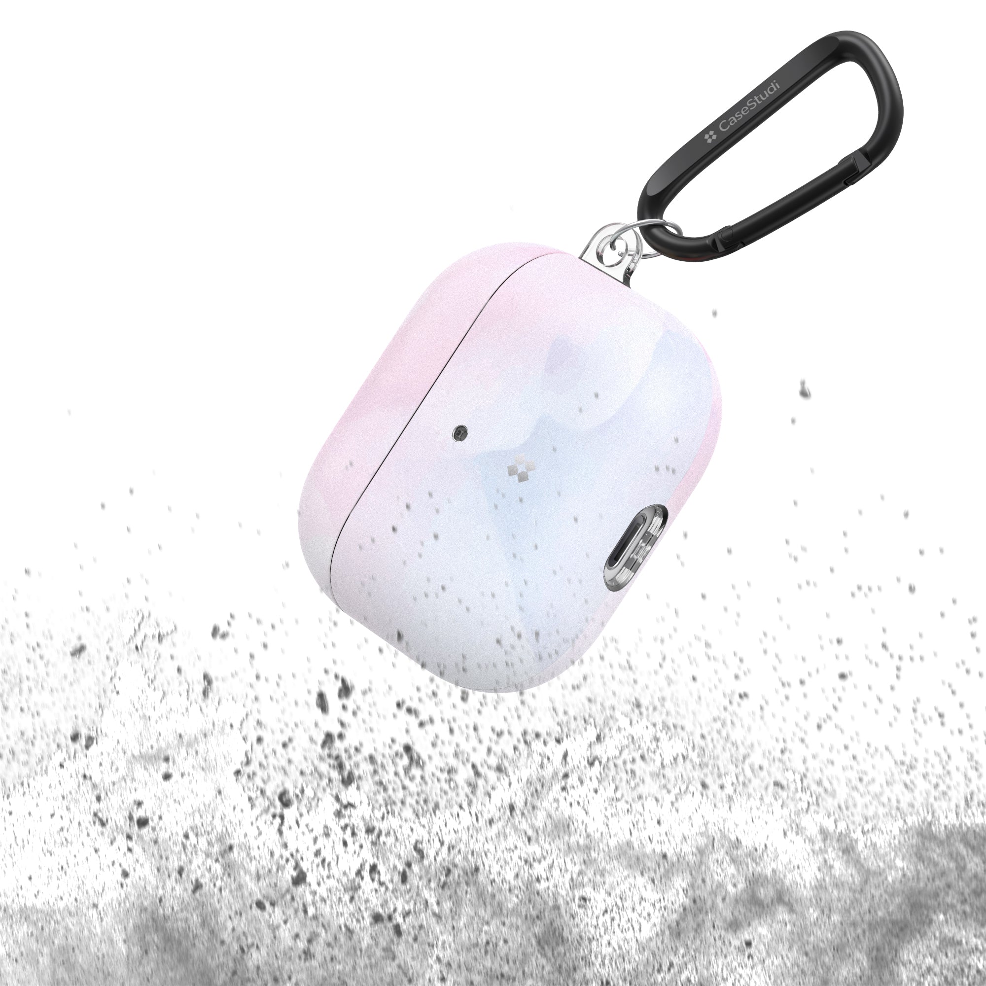 Prismart(S) is a Made of TPU which is durable enough for daily use. It protects the AirPods 3rd Generation from scratch, dust and shock.