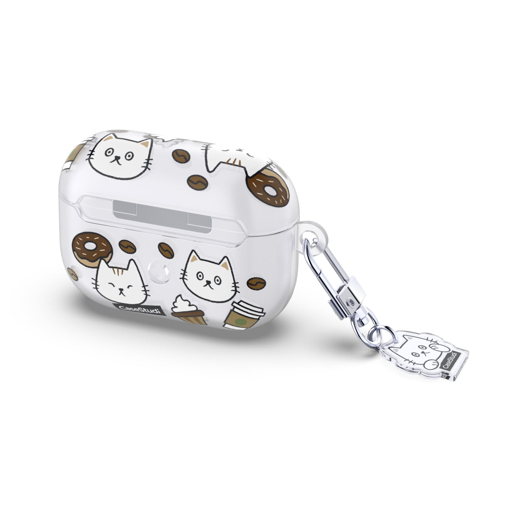 AIRPODS PRO 2 CASE: CAST COFFEE CAT