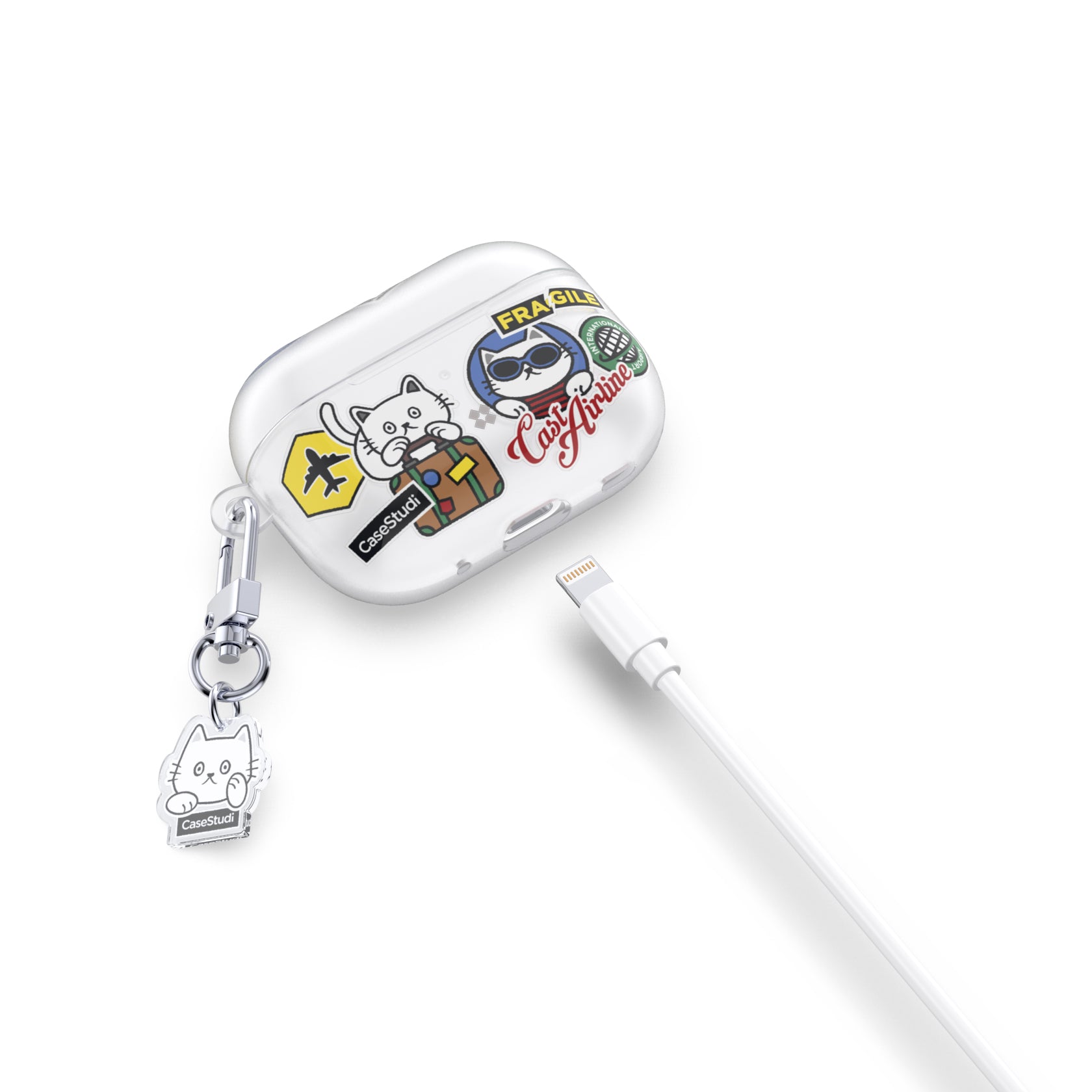 AIRPODS PRO 2 CASE: CAST TRAVEL CAT
