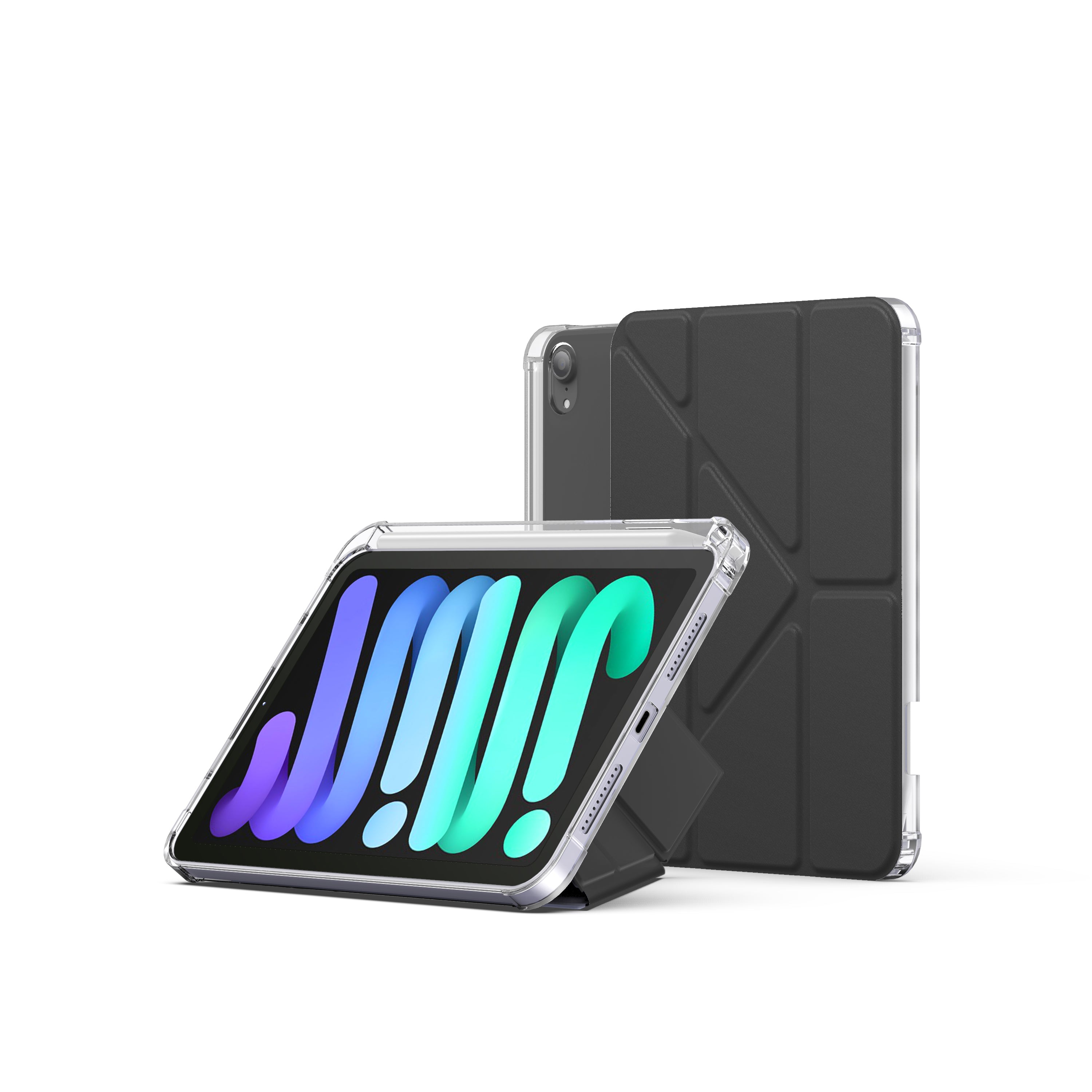 iPad Mini ウルトラスリムケース: ブラック (2021)