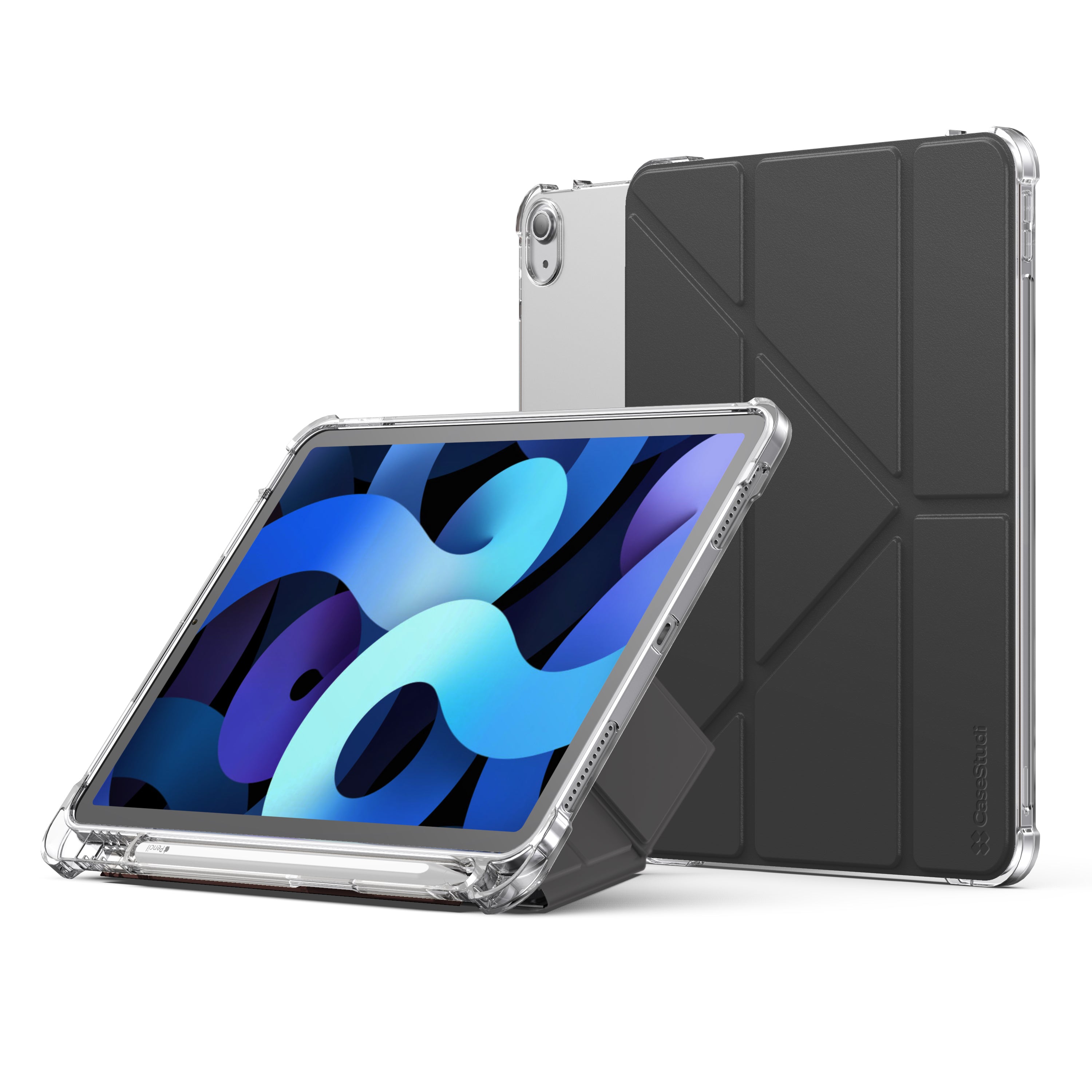 iPAD AIR (10.9") ULTRA SLIM CASE: BLACK (2021)