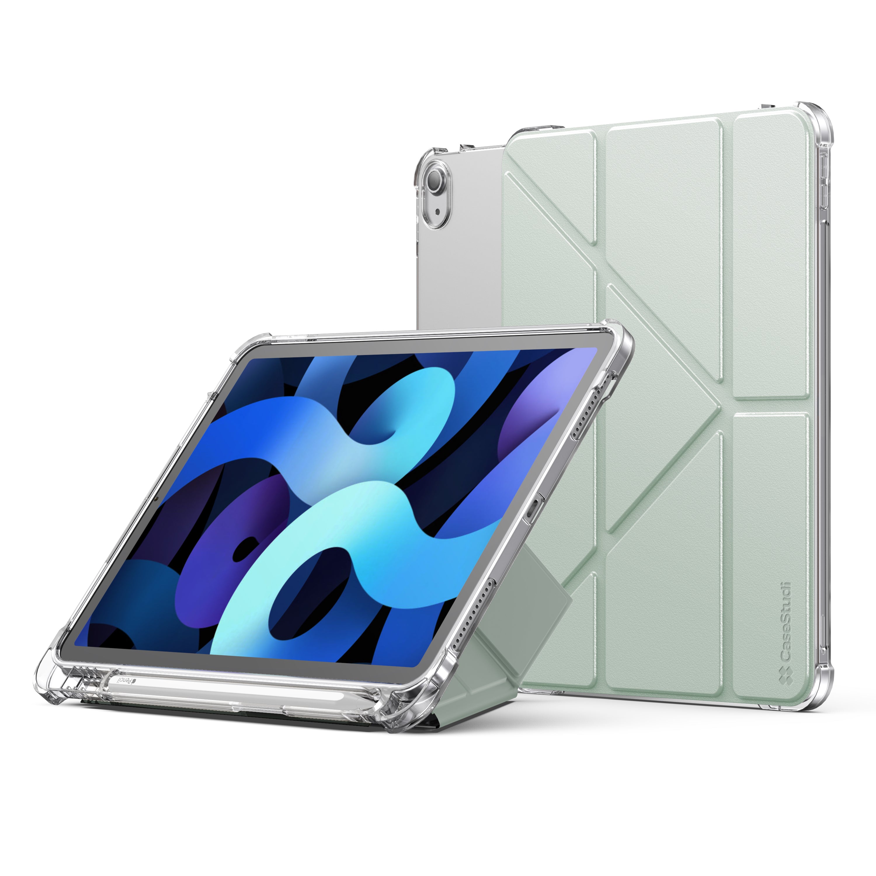 iPAD AIR (10.9") 超薄保護殼：綠色 (2021)