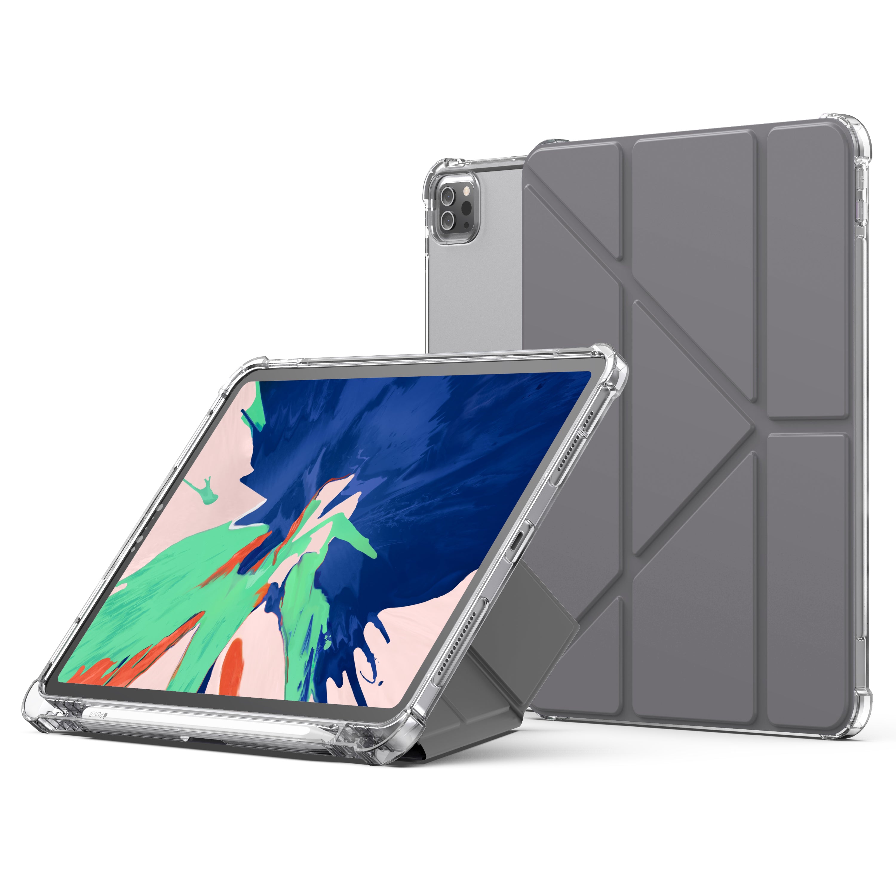 iPAD PRO (11") 超薄保護殼：灰色 (2021)