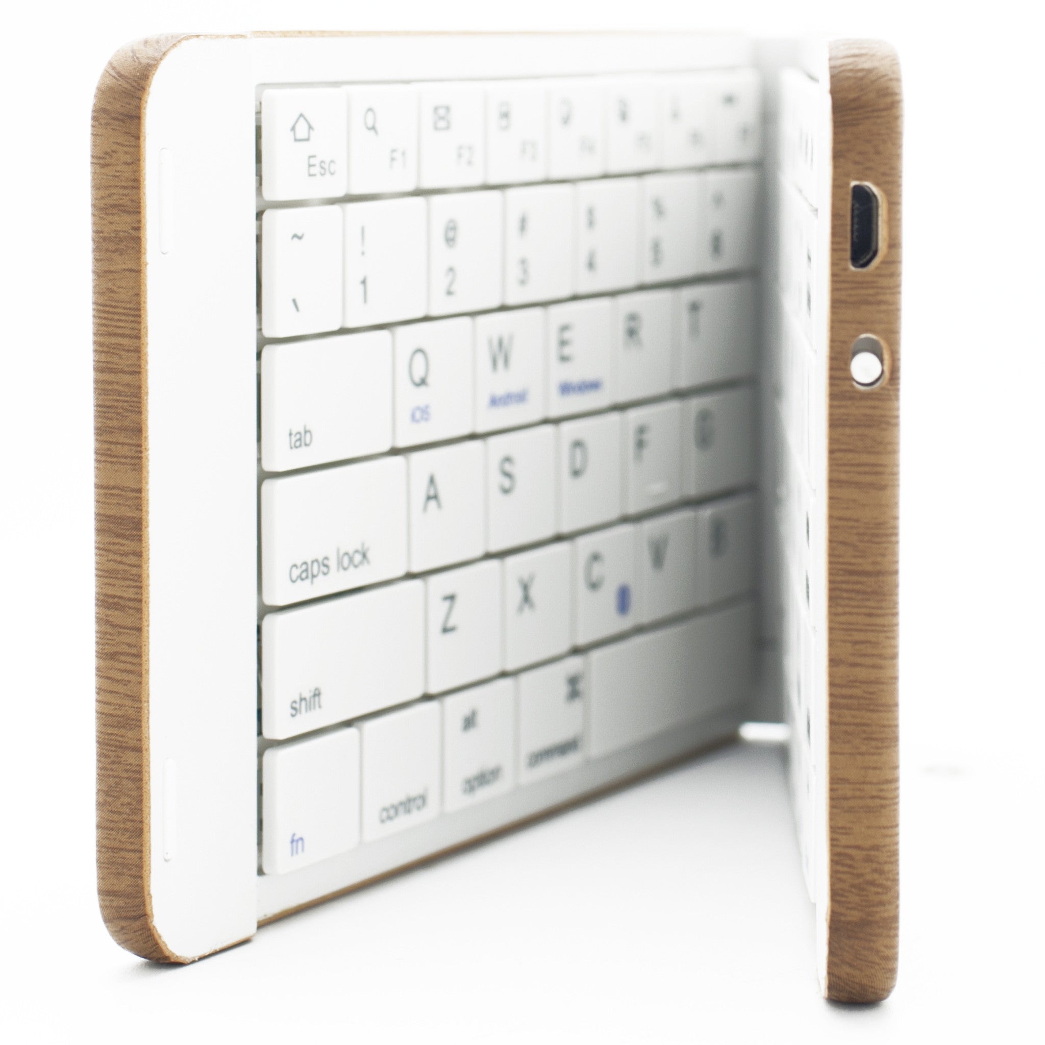 FOLDBOARD: FOLDABLE KEYBOARD (WOOD)