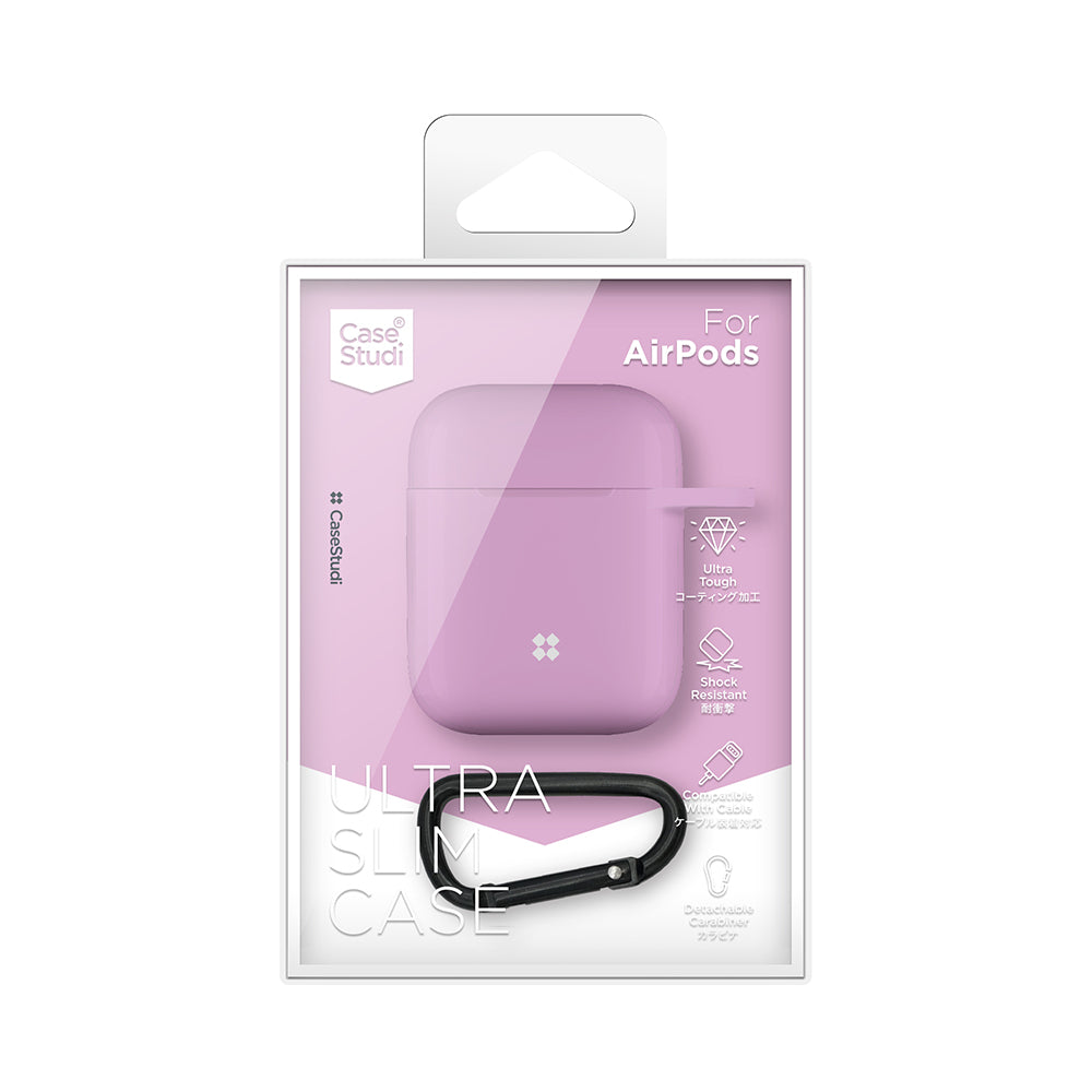 AIRPODS ウルトラスリムケース: ピンク